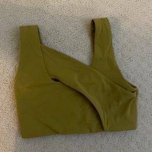Lululemon cross over bra top